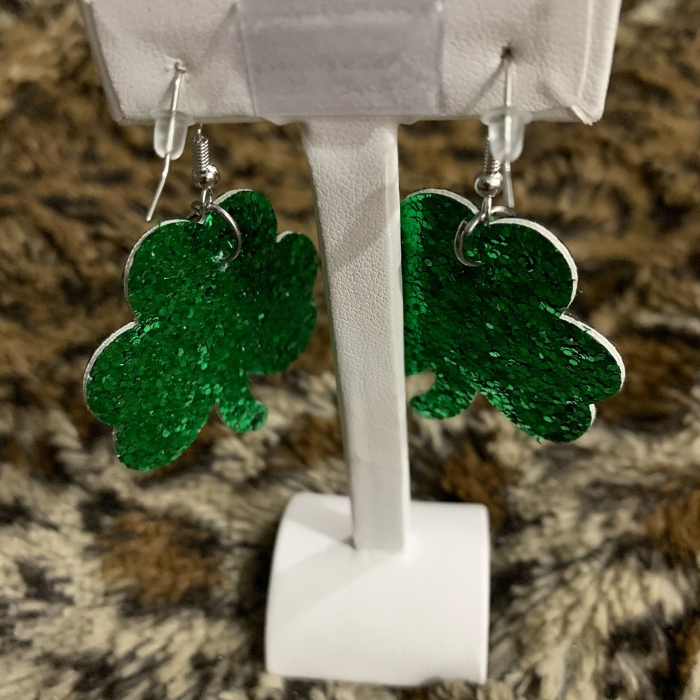 Handmade Clover Earrings